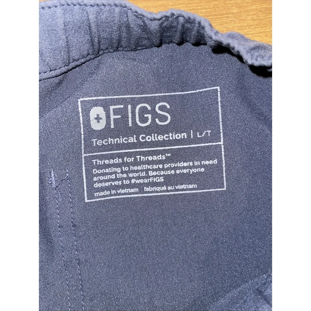 Figs Scrubs Cairo Cargo Men Large Tall Gray Nine Pocket Night Sky Nurse TM3001T